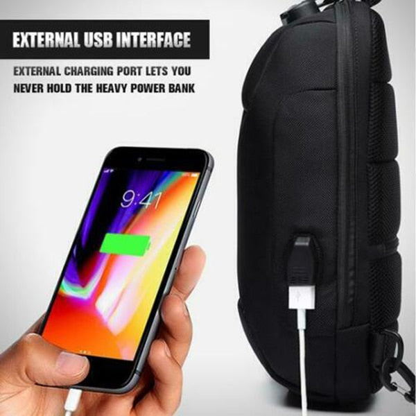 Anti-theft Bag With 3-Digit Lock - BlueBox Gadgets