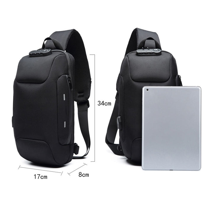 Anti-theft Bag With 3-Digit Lock - BlueBox Gadgets