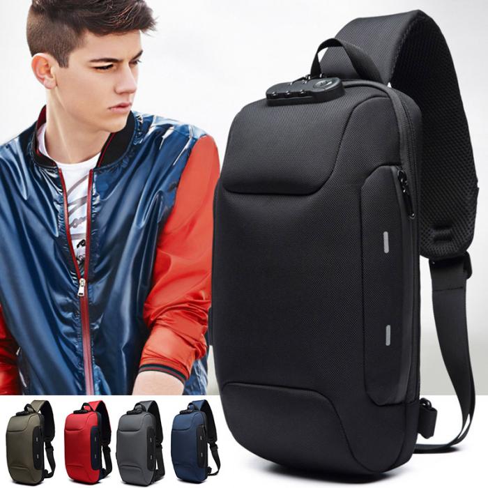 Anti-theft Bag With 3-Digit Lock - BlueBox Gadgets