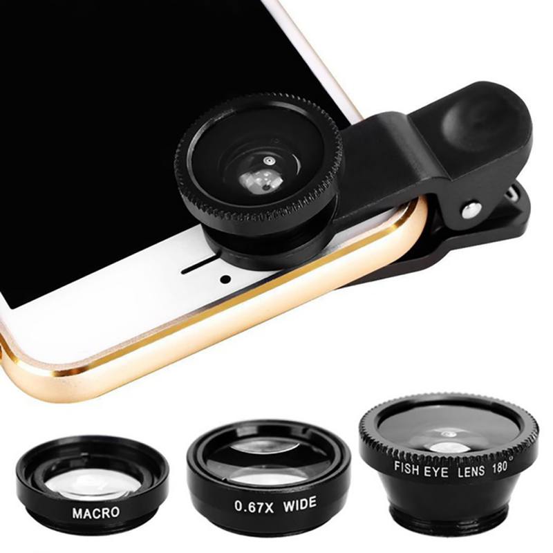 3 in 1 Mobile Phone Lens - BlueBox Gadgets