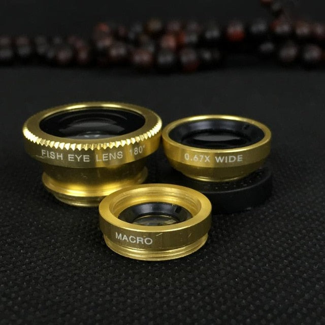 3 in 1 Mobile Phone Lens - BlueBox Gadgets