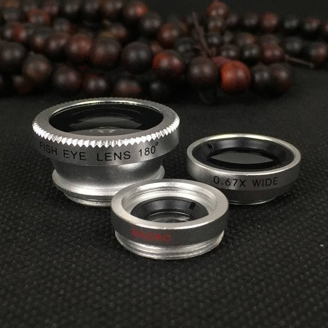 3 in 1 Mobile Phone Lens - BlueBox Gadgets