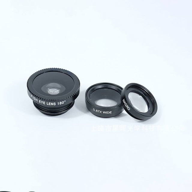 3 in 1 Mobile Phone Lens - BlueBox Gadgets